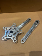 Load image into Gallery viewer, Odyssey Black Widow Cranks - 165mm - polished - **USED**