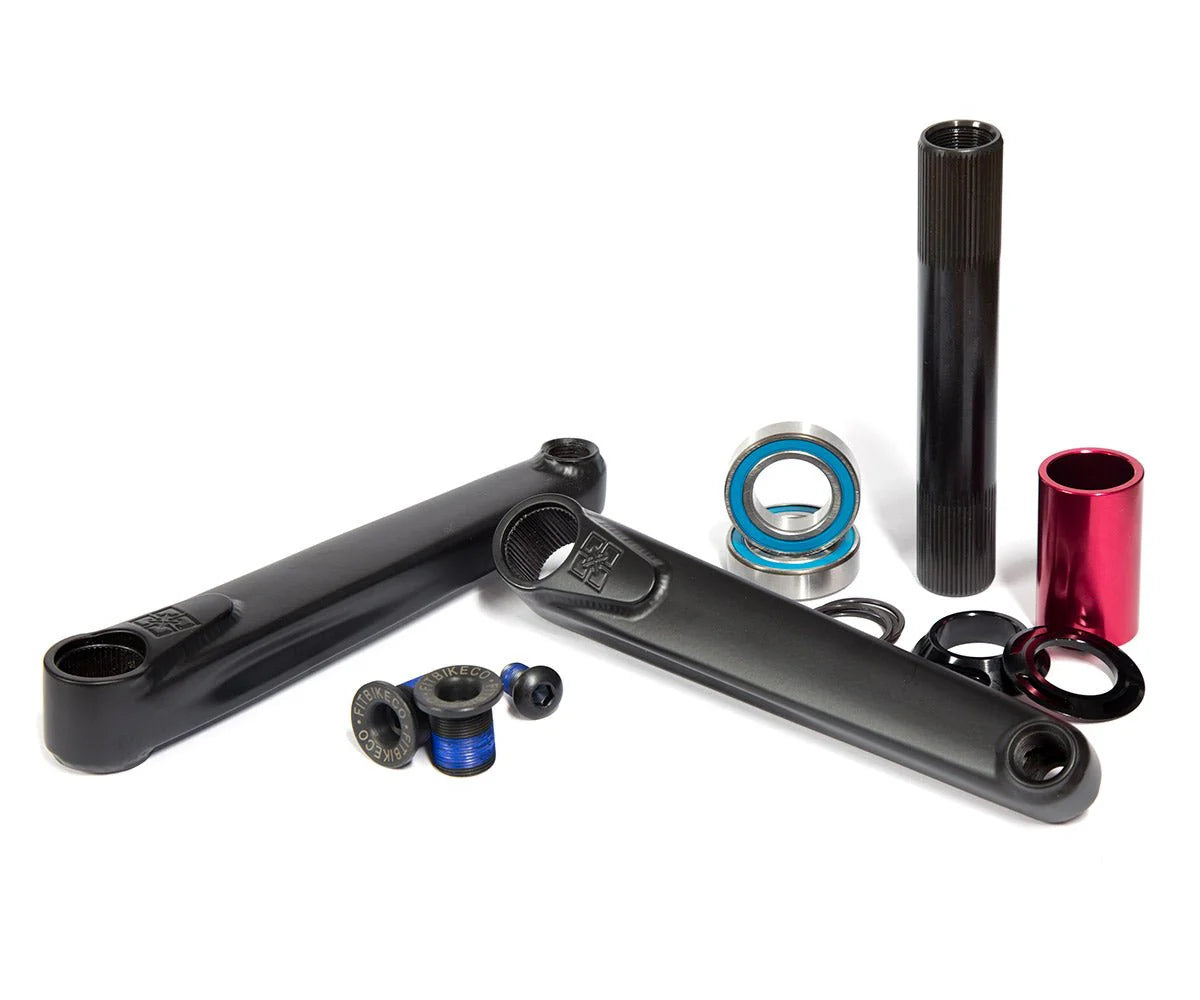 BMXクランク Fitbikeco BLUNT 165mm/24mm black