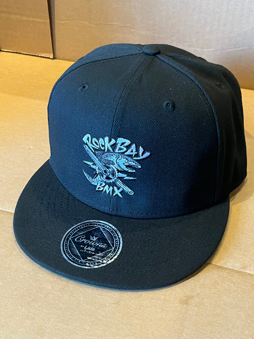 Rock Bay BMX Snap Back Hat - Black
