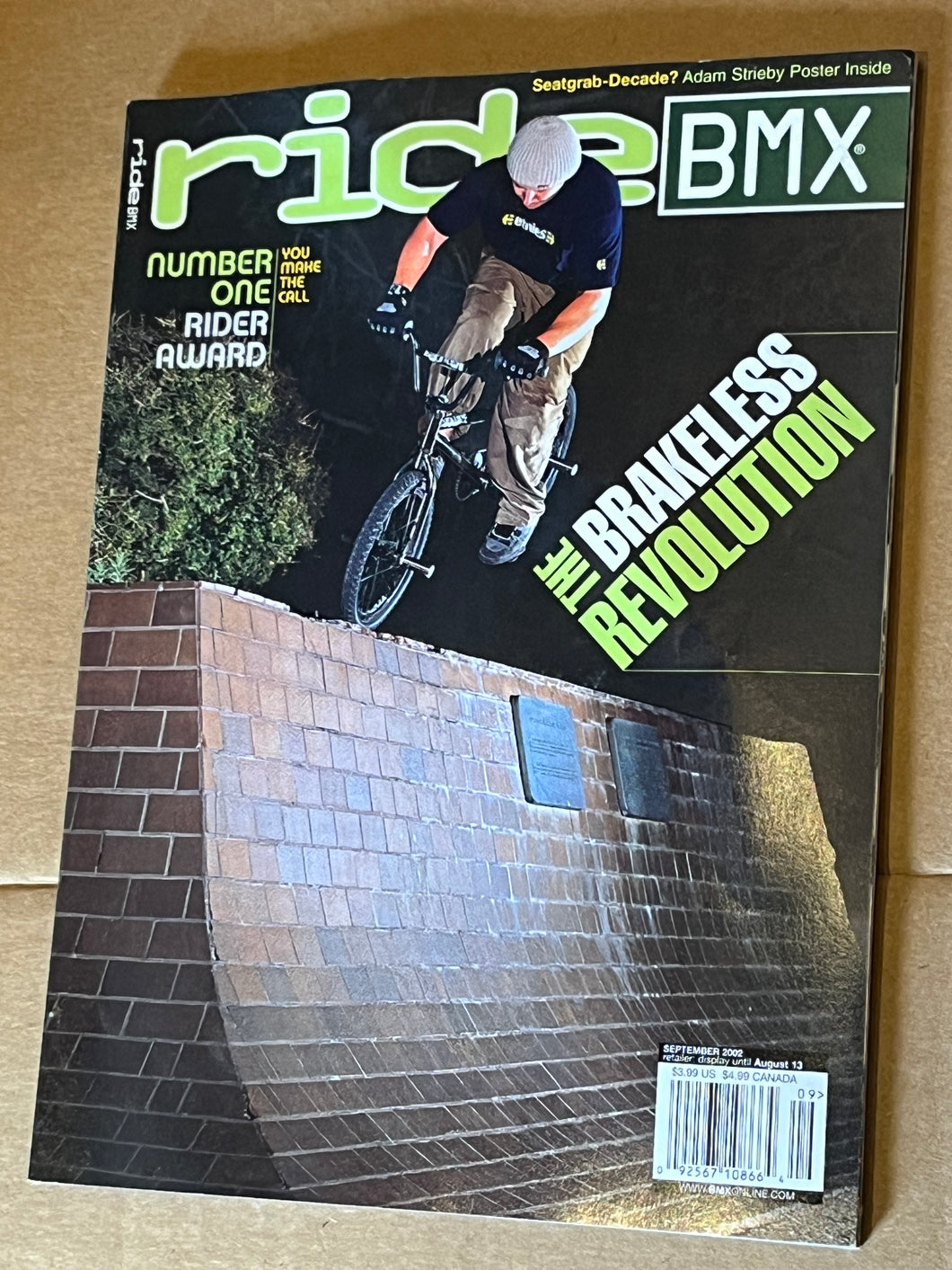 ride BMX Magazine September 2002
