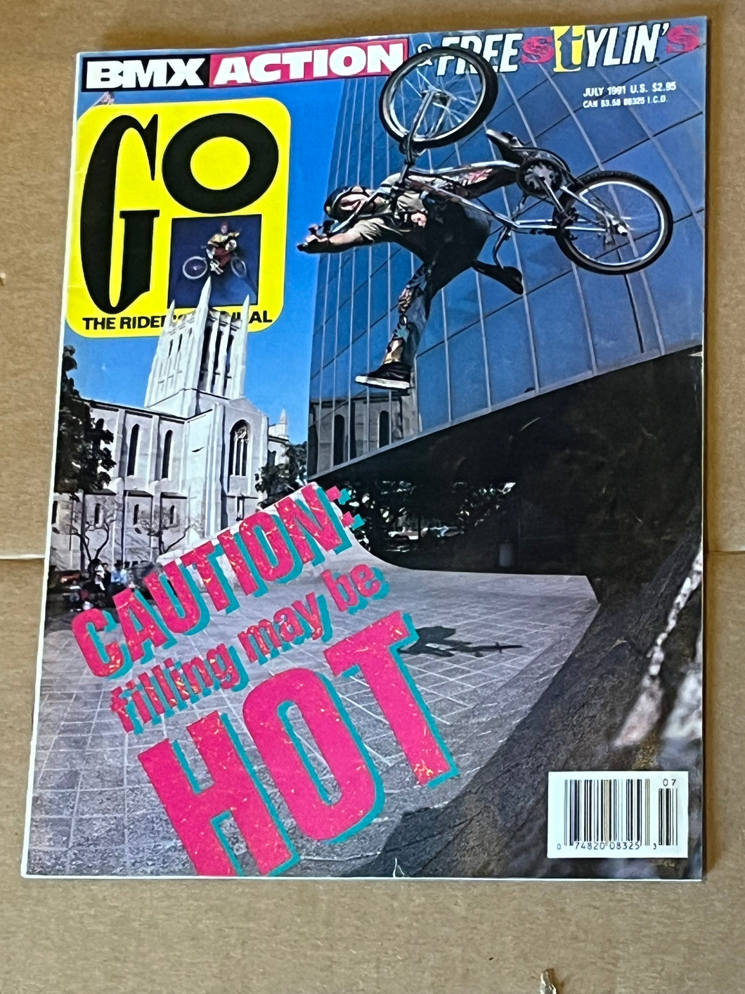 BMX Action & Freestylin’s GO The Riders Manual July 1991