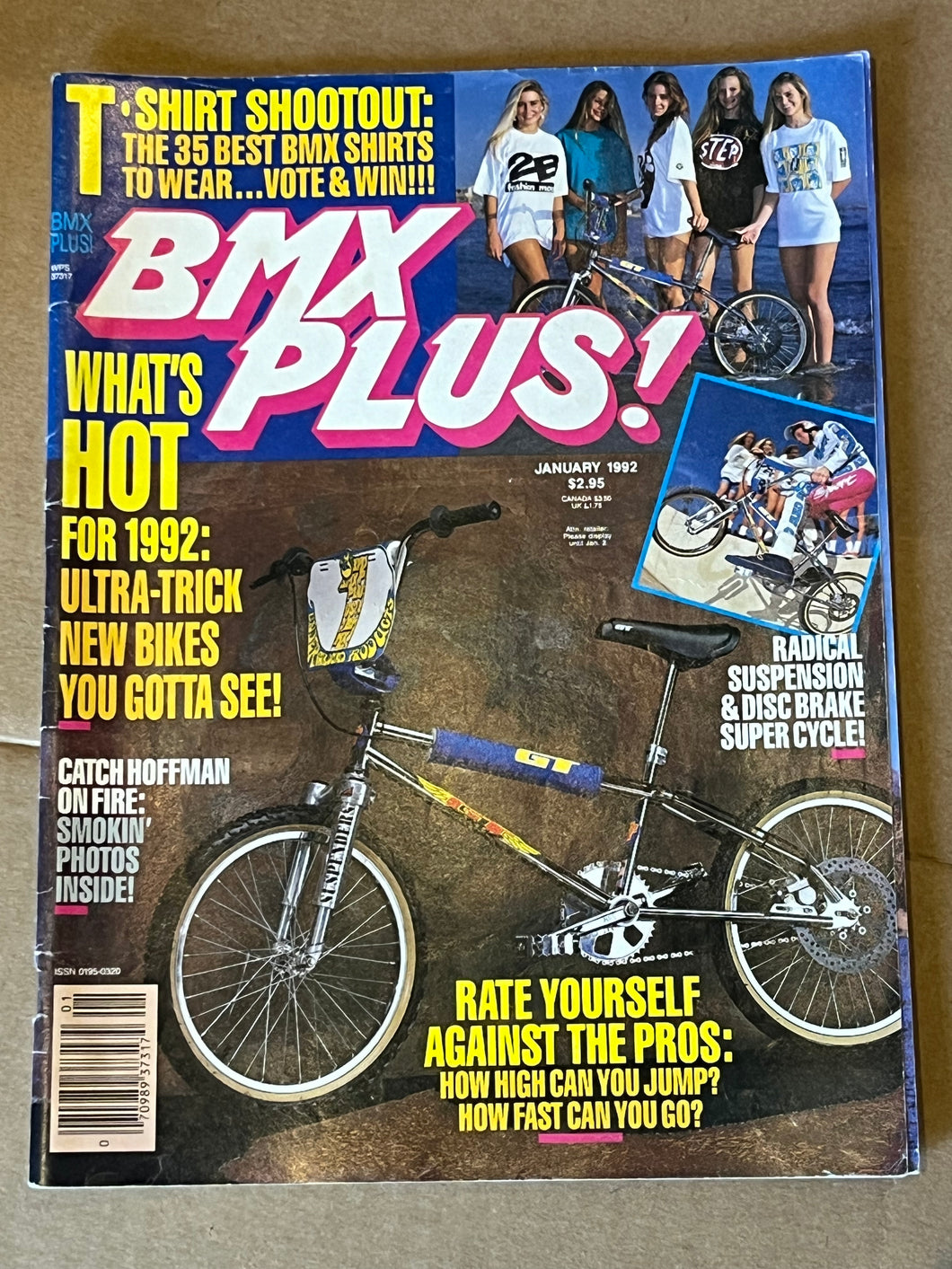 BMX Plus! Magazine January 1992