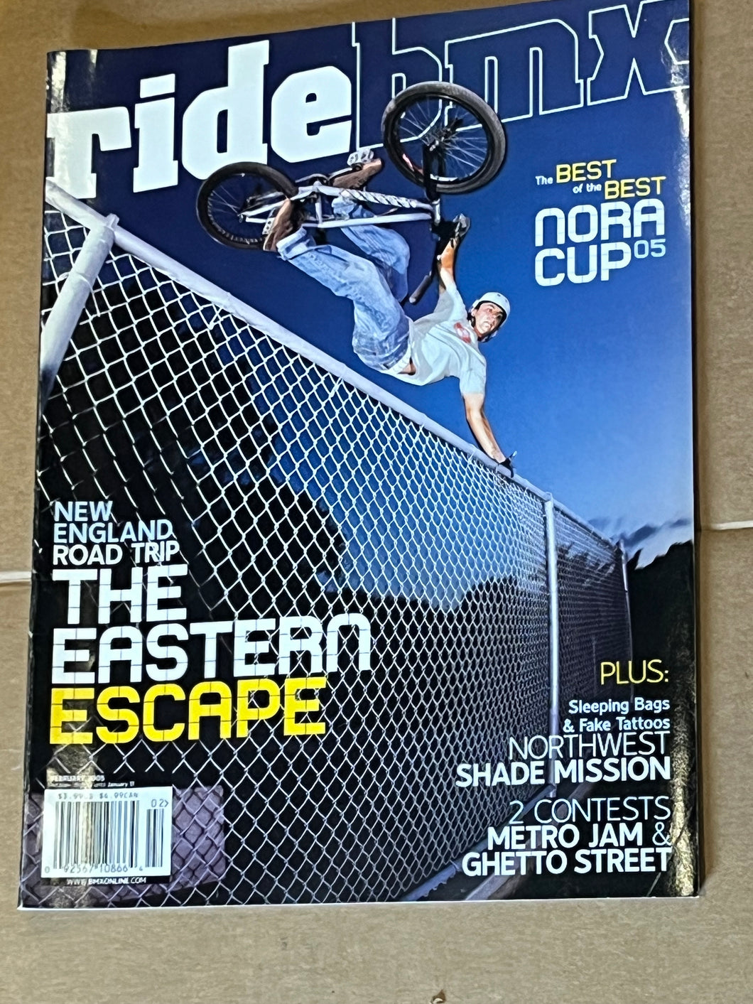 ride BMX Magazine February 2005