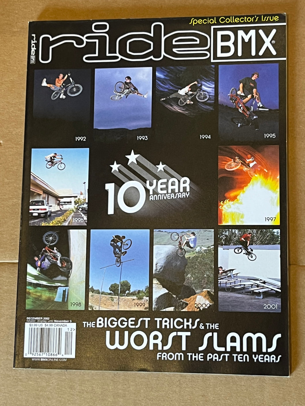 ride BMX Magazine December 2002