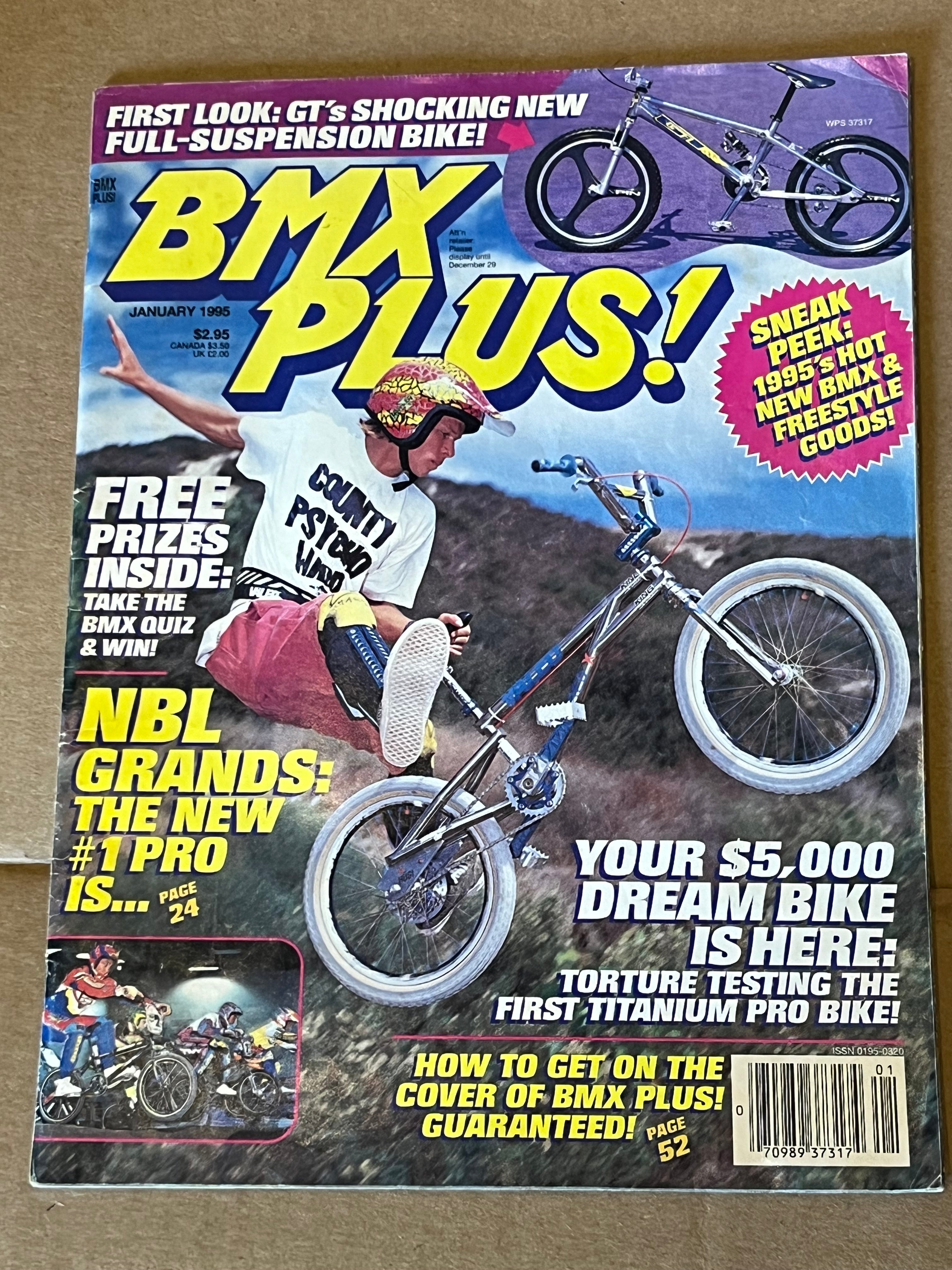 BMX Plus! Magazine January 1995 – Rock Bay BMX
