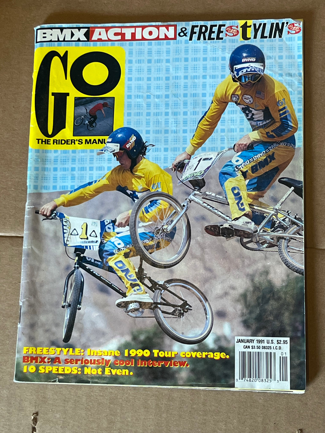 BMX Action & Freestylin’s GO The Riders Manual January 1991