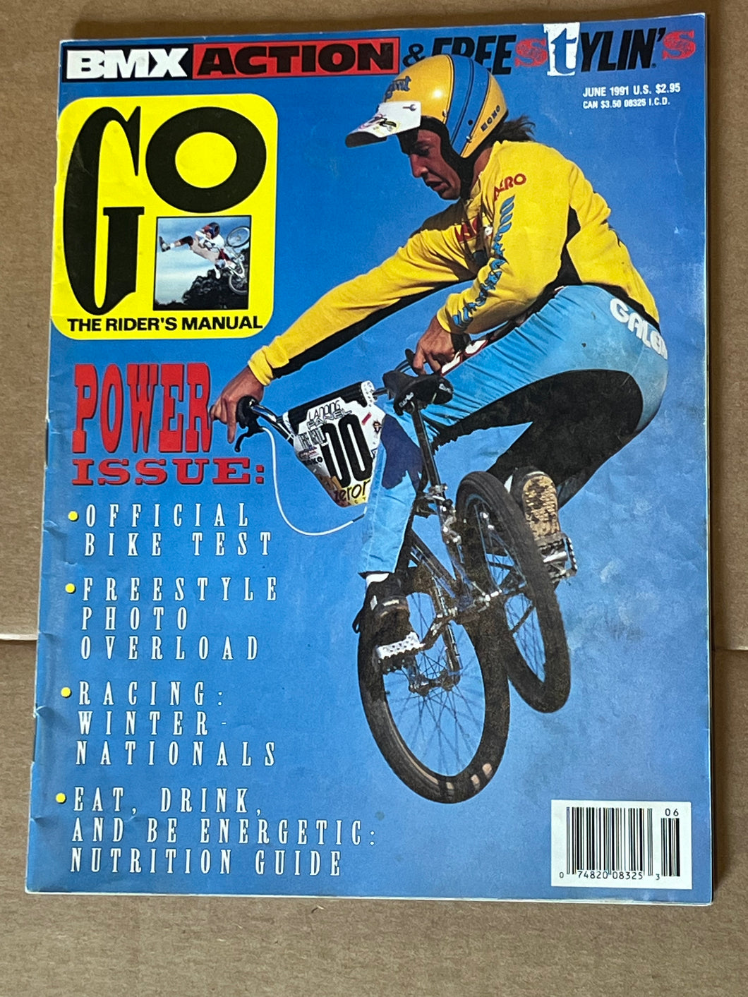 BMX Action & Freestylin’s GO The Riders Manual June 1991