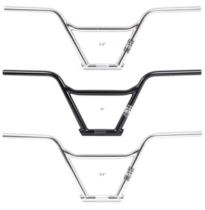 Bonedeth Bastard Bars - 9.25"" - Chrome-A-Toast