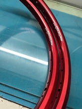 Load image into Gallery viewer, Crupi Rhythm Section Rim Pair - 36 Hole - Red Anodized
