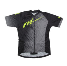 Load image into Gallery viewer, Fly Racing Cross Up Jersey - Black/ HiVis
