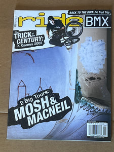 ride BMX Magazine January 2002