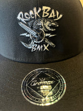 Load image into Gallery viewer, Rock Bay BMX Snap Back Hat - Black
