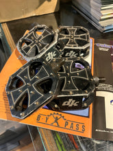 Load image into Gallery viewer, DK Iron Cross Pedals 1/2” pair and 9/16” pair
