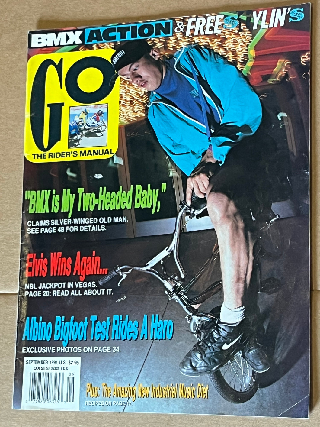 BMX Action & Freestylin’s GO The Riders Manual September 1991