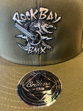 Load image into Gallery viewer, Rock Bay BMX Snap Back Hat - Olive
