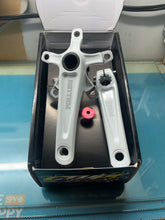 Load image into Gallery viewer, Crupi Rhythm Crank Set - 2 piece - 5 bolt 110 bcd - White

