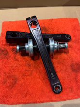 Load image into Gallery viewer, Odyssey Black Widow Cranks w USA BB - 175mm - Black - **USED**
