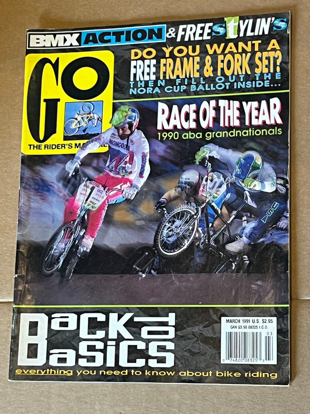 BMX Action & Freestylin’s GO The Riders Manual March 1991