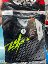 Load image into Gallery viewer, Fly Racing Cross Up Jersey - Black/ HiVis
