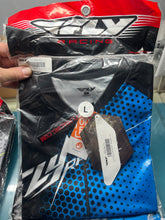 Load image into Gallery viewer, Fly Racing Cross Up Jersey - Black/Blue
