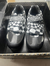 Load image into Gallery viewer, Fly Racing Checkmate Clipless Shoes - Black/ White **USED**
