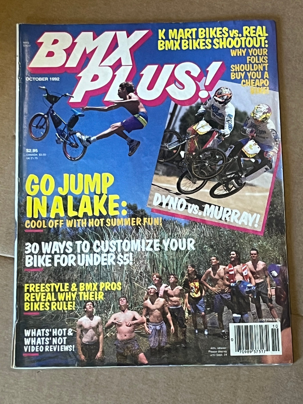 BMX Plus! Magazine October 1992