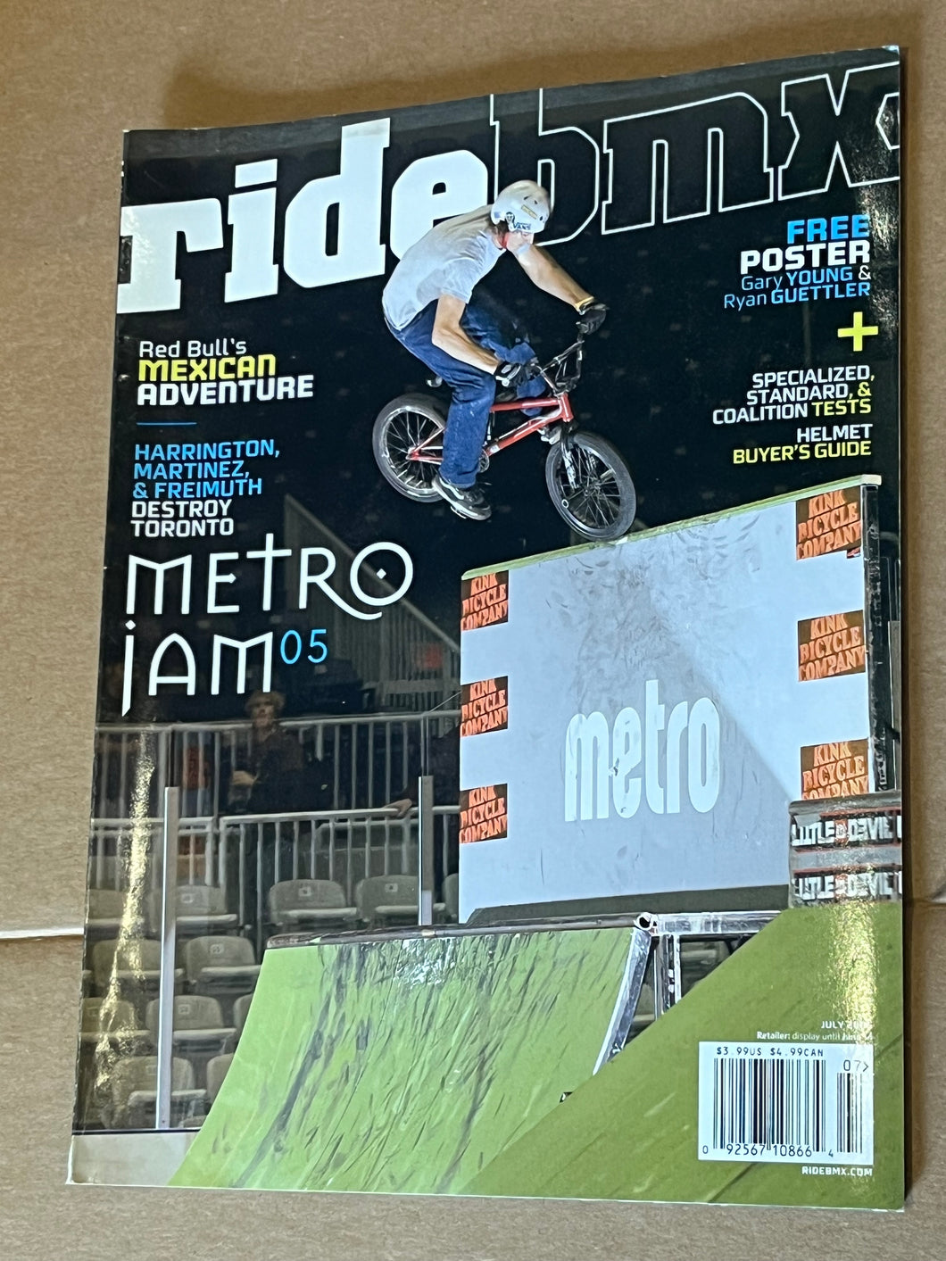ride BMX Magazine July 2005