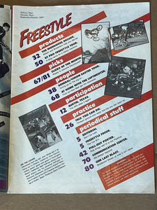FREESTYLE Magazine September / October 1987