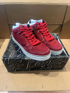 **NOS Lotek Mike Mid Shoes - Size 10.5 - Red **NOS