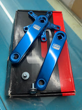 Load image into Gallery viewer, Promax SQ-1 Square Taper Crank Set - 5 bolt 110 bcd - Blue 140mm
