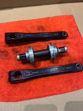 Load image into Gallery viewer, Odyssey Black Widow Cranks w USA BB - 175mm - Black - **USED**
