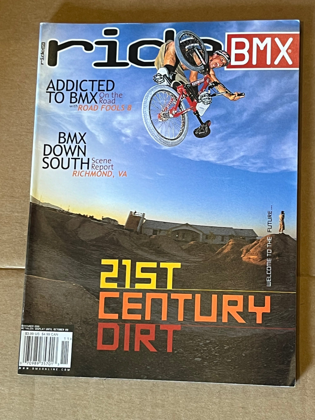 ride BMX Magazine November 2001