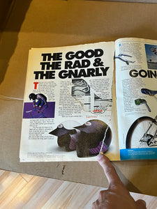 BMX Action Magazine June 1986