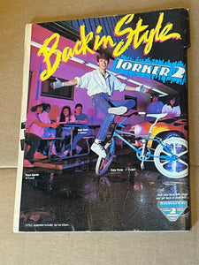 BMX Action Magazine May 1986