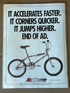 BMX Plus! Magazine January 1992