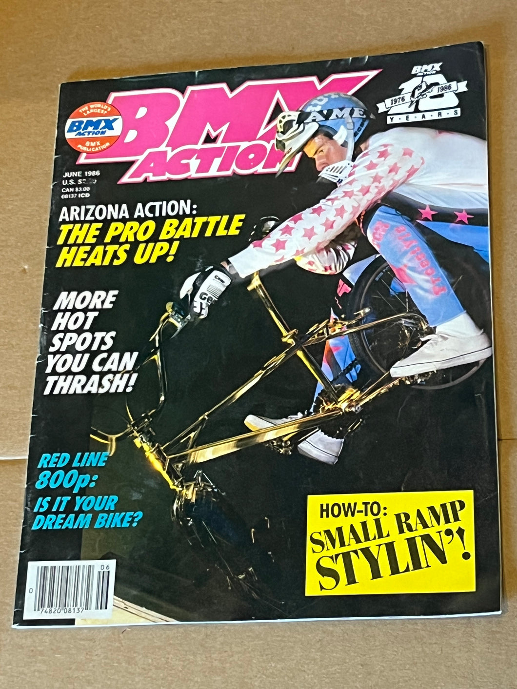 BMX Action Magazine June 1986