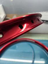 Load image into Gallery viewer, Crupi Rhythm Section Rim Pair - 36 Hole - Red Anodized
