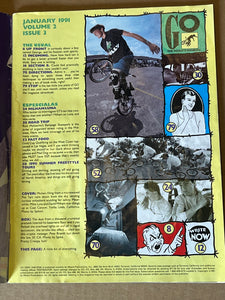 BMX Action & Freestylin’s GO The Riders Manual January 1991