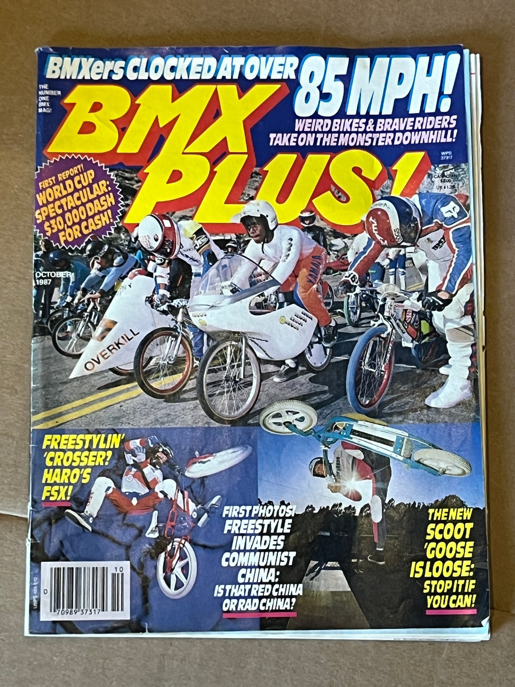 BMX Plus! Magazine October 1987