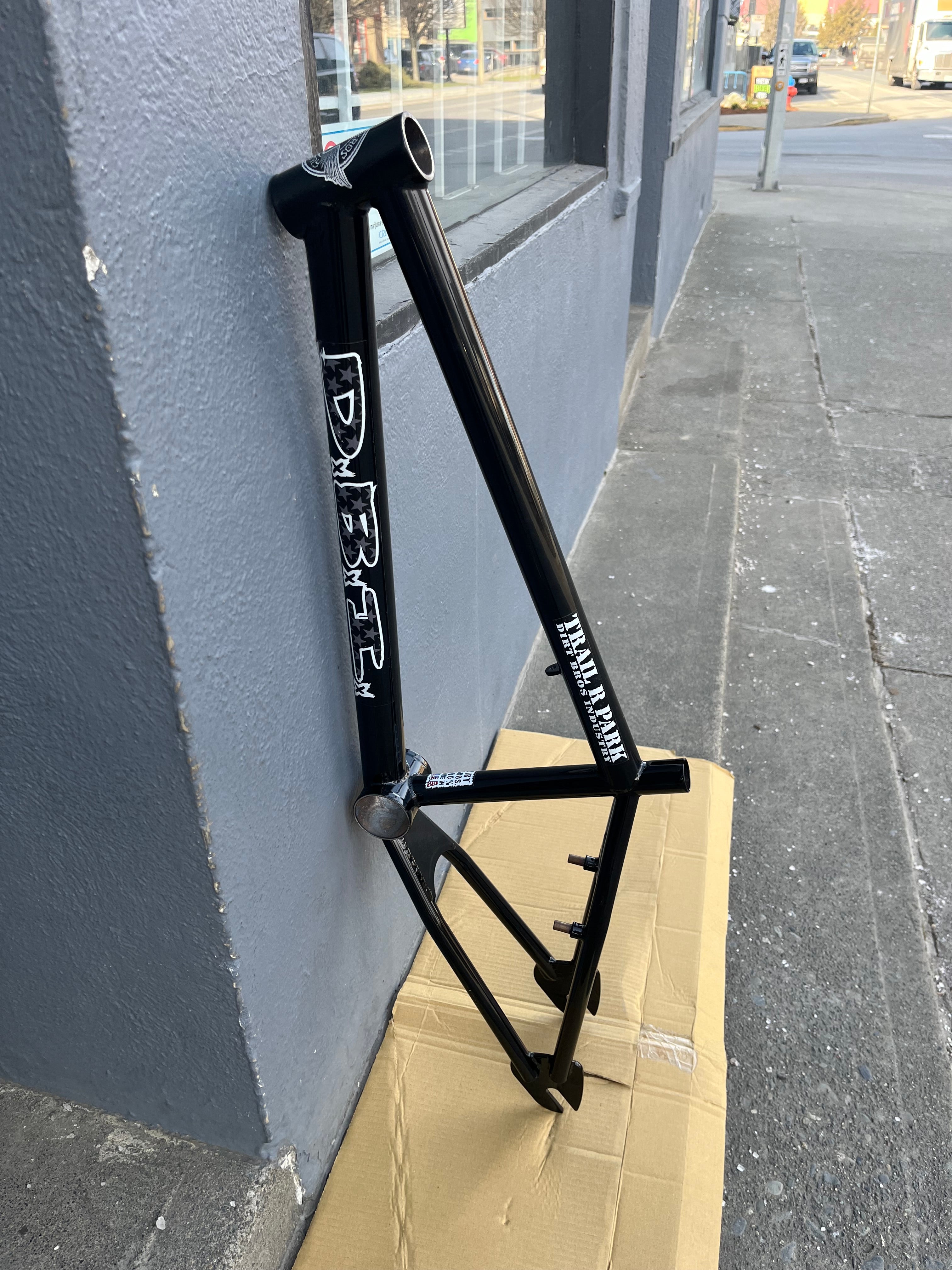 Dirt Bros Indusrty Trail R Park Frame NOS 20.5 - Black – Rock Bay BMX