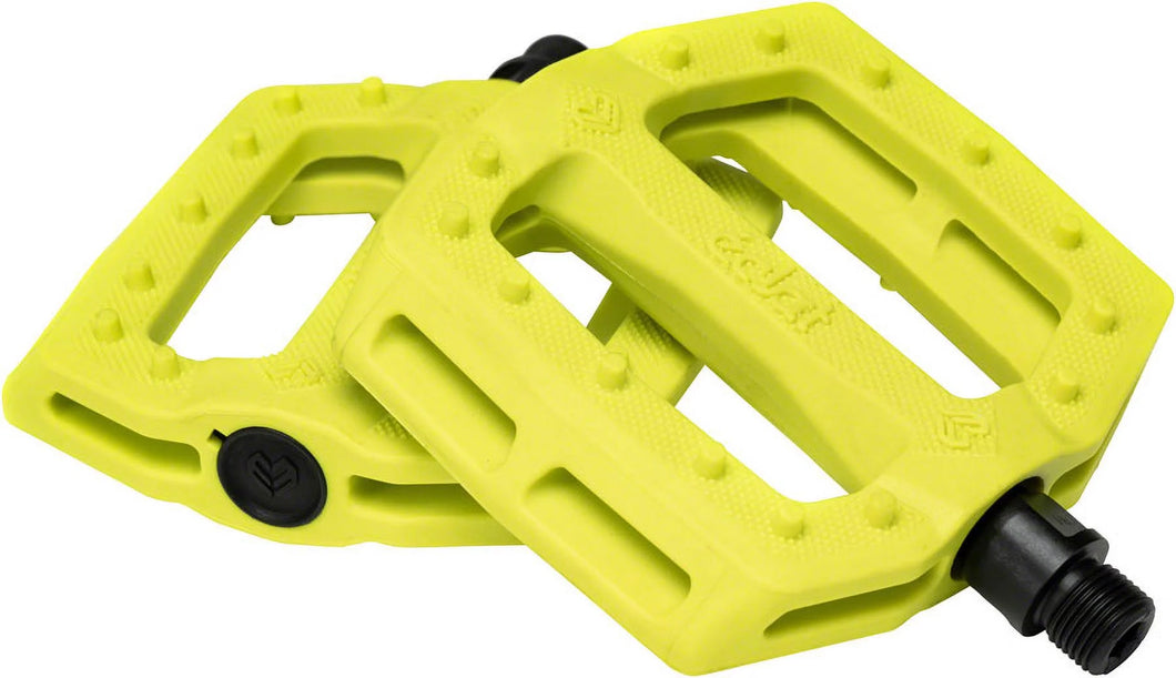 Eclat Slash Nylon Pedals - Neon Yellow