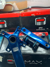 Load image into Gallery viewer, Promax CF-2 Two Piece Crank Set - 4 bolt 104 bcd - Blue 160mm
