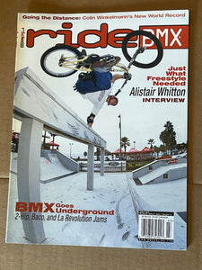 ride BMX Magazine March 2002
