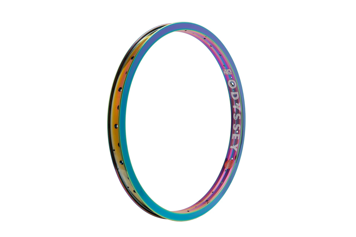 Odyssey Hazard Lite Rim 40TH Anniversary Oil Slick – Rock Bay BMX