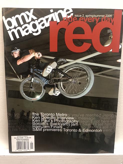 redbmx magazine issue 2 spring/summer 2005
