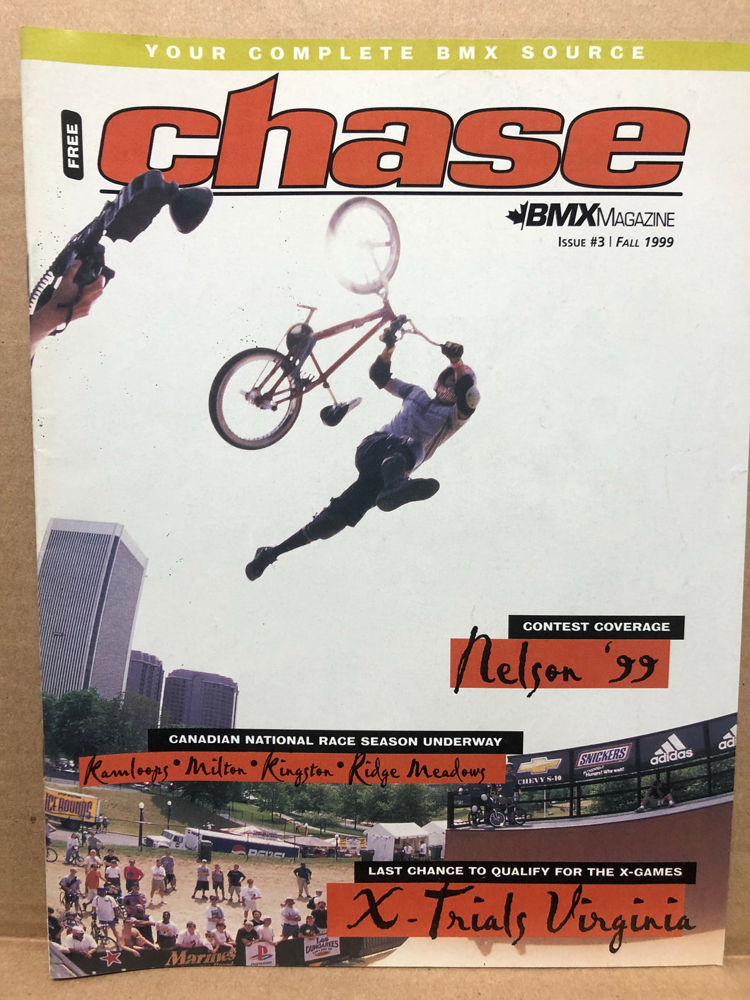 Chase BMX Magazine Issue #3 Fall 1999